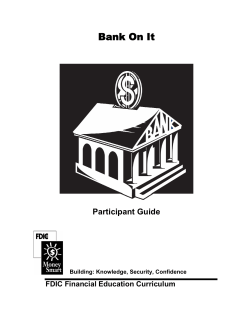 Bank On It
