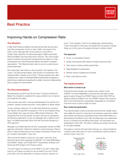 Best Practice - Physio Control