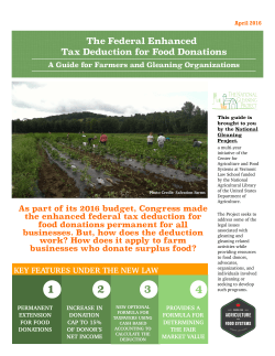 Enhanced Tax Deduction Guide for Farmers - Resources