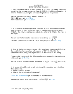 Ch.12 Worksheet Solutions