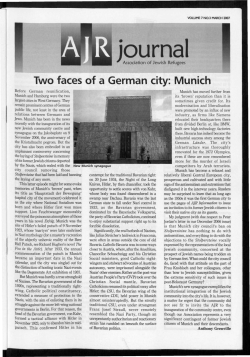 Mar - The Association of Jewish Refugees