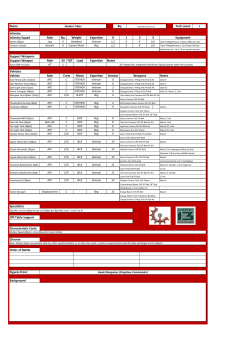 Shaltari Army List for Q13