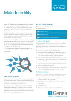 Male Infertility