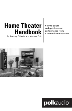 Home Theater Handbook