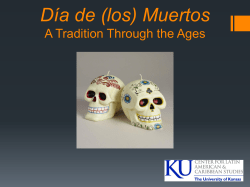 D&iacute;a de los Muertos