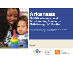 Arkansas Child Development and Early