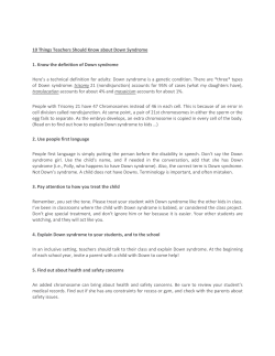 10 Things Teachers Should Know about