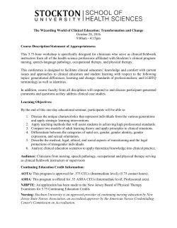 Event details and agenda