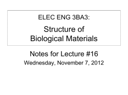 Lecture #16 - McMaster University > ECE
