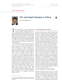 HIV and Heart Disease in Africa