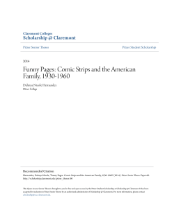 Funny Pages: Comic Strips and the American Family, 1930-1960