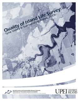 Quality of Island Life Survey