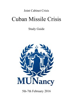Cuban Missile Crisis
