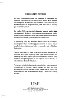 information to users - UA Campus Repository