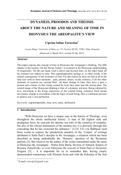 March 2002 Vol - European Journal of Science and Theology