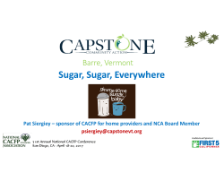 Sugar, Sugar, Everywhere