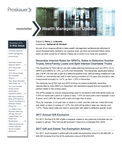 newsletter - Proskauer