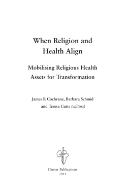 Ch13 - International Religious Health Assets Programme