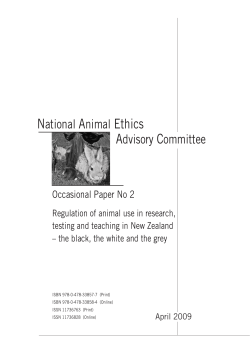 National Animal Ethics Advisory Committee