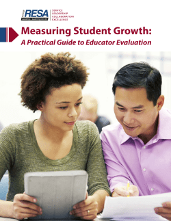 Measuring Student Growth - Lapeer County Intermediate School