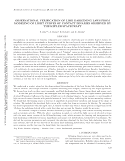 observational verification of limb darkening laws from modeling of