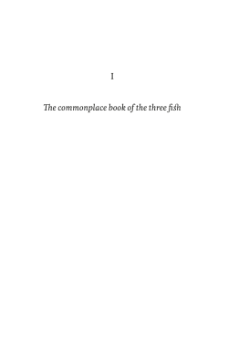 The Commonplace Book