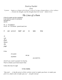 Poetry Packet11