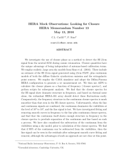 HERA Mock Observations: Looking for Closure HERA Memorandum