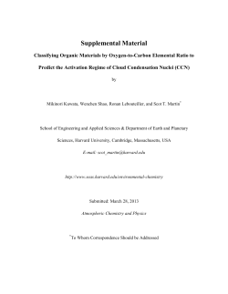 Supplement - Atmos. Chem. Phys