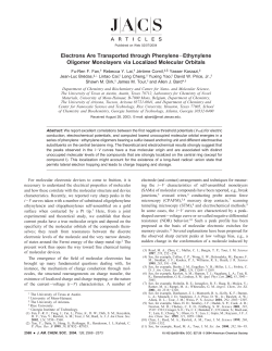 Electrons Are Transported through Phenylene