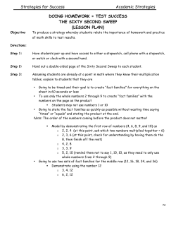 LESSON PLAN - El Camino College
