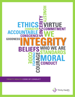 Trinity Health Code of Conduct