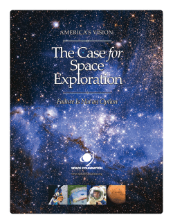 The Case for Space Exploration