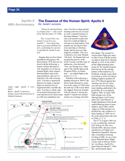 Apollo 8 - James Oberg