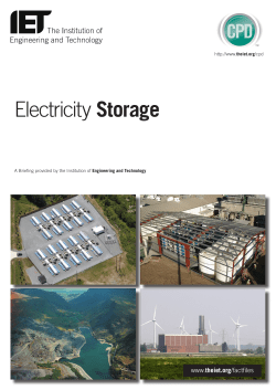 Energy storage