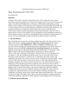 Mary Wollstonecraft (1759