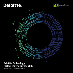 Technology Fast 50 Central Europe