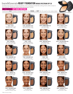 READY FOUNDATION BROAD SPECTRUM SPF 20