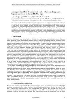 A computational fluid dynamic study on the behaviour of sugarcane