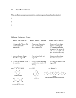 4_2_Molecular Conductors