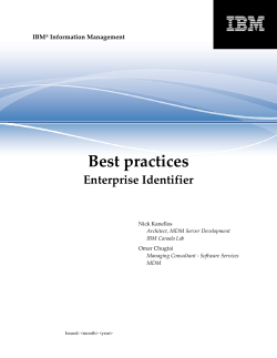Best practices