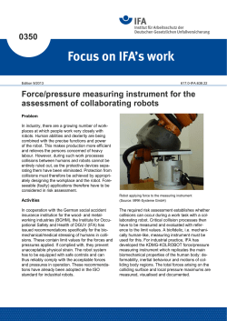 Force/pressure measuring instrument for the assessment of