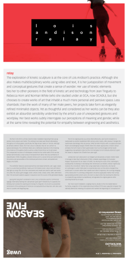in PDF format - University of Waterloo Art Gallery