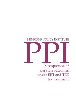 How pension reform would affect individuals, or