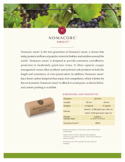 Nomacorc smart+ is the next generation of Nomacorc smart, a