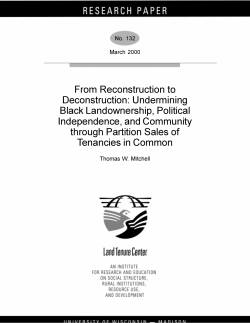 From Reconstruction to Deconstruction: Undermining Black
