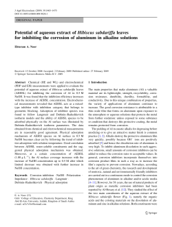 Potential of aqueous extract of Hibiscus sabdariffa leaves for
