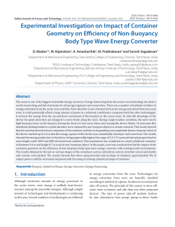 Experimental Investigation on Impact of Container Geometry on