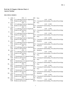 ExamView - PreCalc 12 Chp 4 Rev Pack 2015 v1.tst
