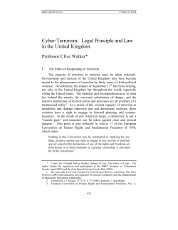 Legal Principle and Law in the United Kingdom